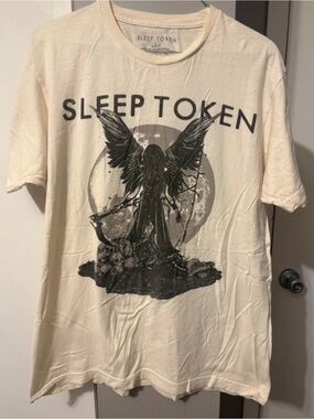 Sleep Token T‑Shirt in Cream